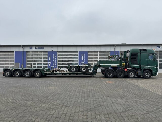 Низкорамный полуприцеп для транспортировки тяжёлой техники Faymonville STBZ-6VA Tieflader 4+2 Achse + Schwerlast *83 T: фото 10