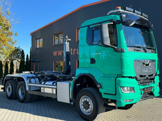 MAN 28.480 6x4 Abrollkipper Meiller Tectrum RS21.65 - Крюковой мультилифт: фото 1 MAN 28.480 6x4 Abrollkipper Meiller Tectrum RS21.65 - Крюковой мультилифт: фото 1