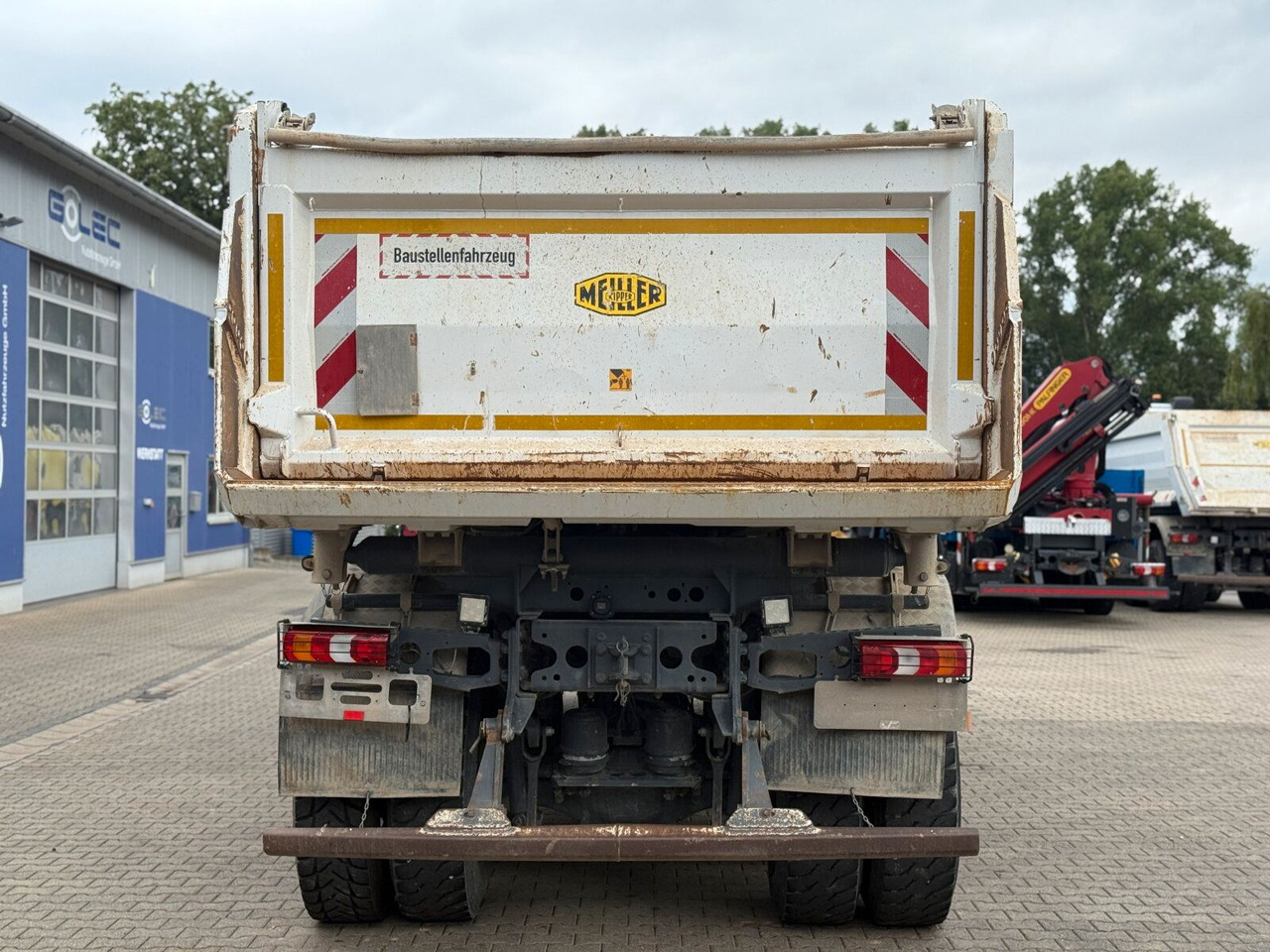 Самосвал Mercedes-Benz 4145 8x8 Meiler Dreiseitenkipper Bordmatik: фото 9