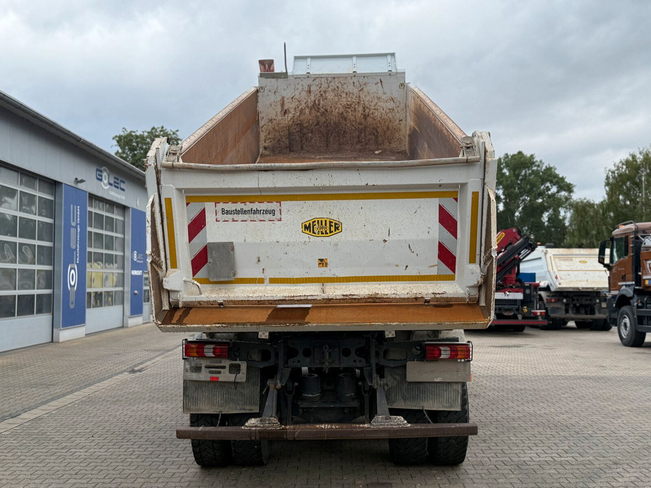Самосвал Mercedes-Benz 4145 8x8 Meiler Dreiseitenkipper Bordmatik: фото 10