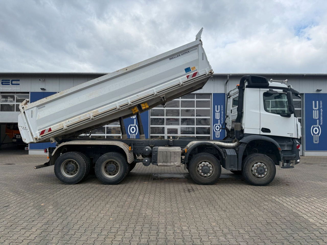 Самосвал Mercedes-Benz 4145 8x8 Meiler Dreiseitenkipper Bordmatik: фото 6