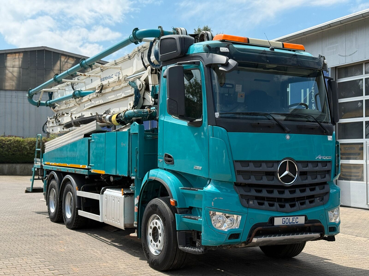 Mercedes-Benz AROCS 2636 6x4 Euro 6 Betonpumpe SERMAC 4Z36 - Автобетононасос: фото 1 Mercedes-Benz AROCS 2636 6x4 Euro 6 Betonpumpe SERMAC 4Z36 - Автобетононасос: фото 1