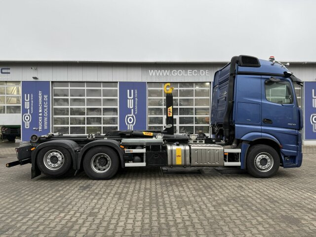 Грузовик-шасси Mercedes-Benz Actros 2563 6x2 Euro 6 Abrollkipper Hyva 20-57-S: фото 8