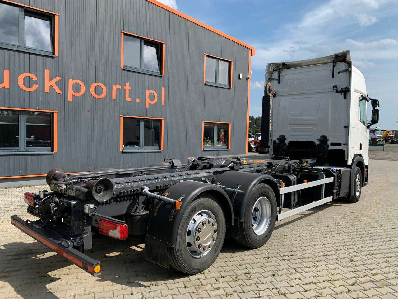 Scania R450 6x2 Abrollkipper MEILLER*Lenkachse Retarder - Крюковой мультилифт: фото 5 Scania R450 6x2 Abrollkipper MEILLER*Lenkachse Retarder - Крюковой мультилифт: фото 5