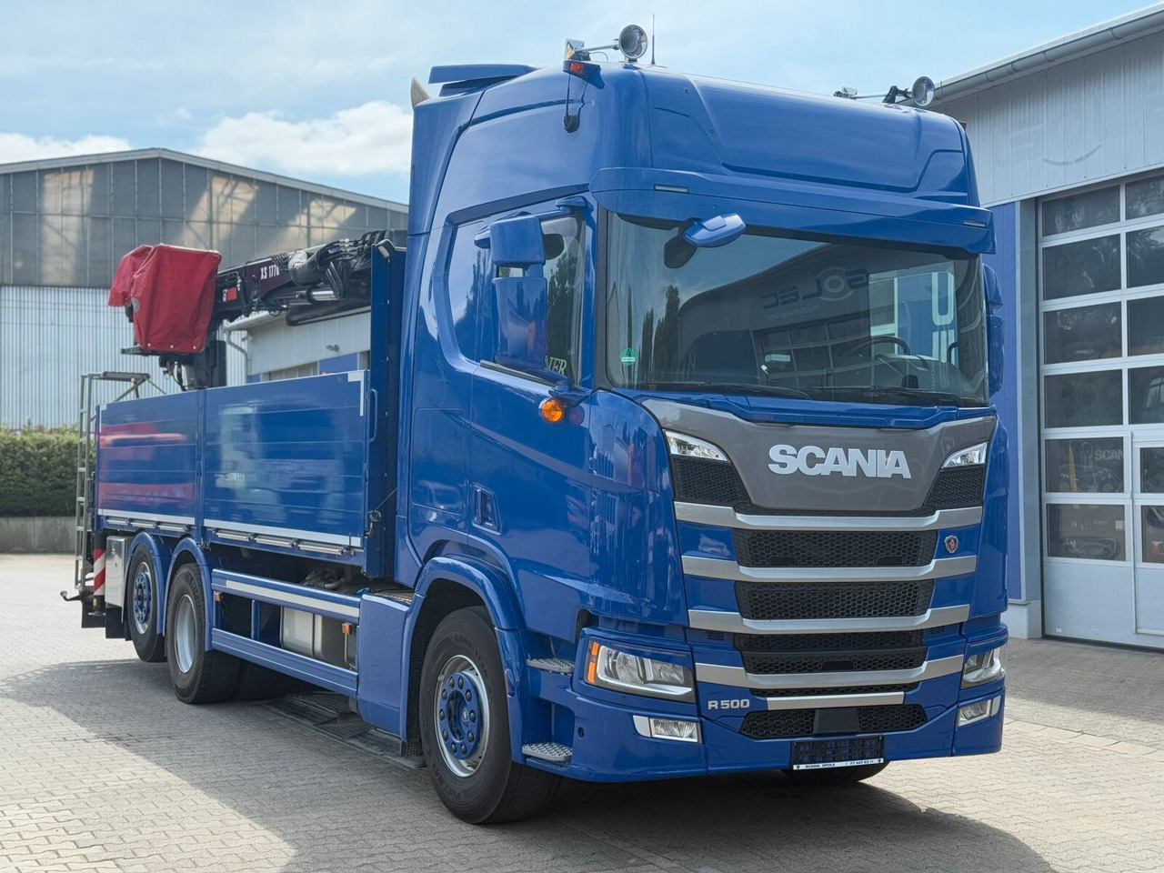 Scania R500 6x2 Pritsche mit Kran HIAB 177K PRO Scania R500 6x2 Pritsche mit Kran HIAB 177K PRO - Грузовик бортовой/ Платформа, Автоманипулятор: фото 1 Scania R500 6x2 Pritsche mit Kran HIAB 177K PRO Scania R500 6x2 Pritsche mit Kran HIAB 177K PRO - Грузовик бортовой/ Платформа, Автоманипулятор: фото 1
