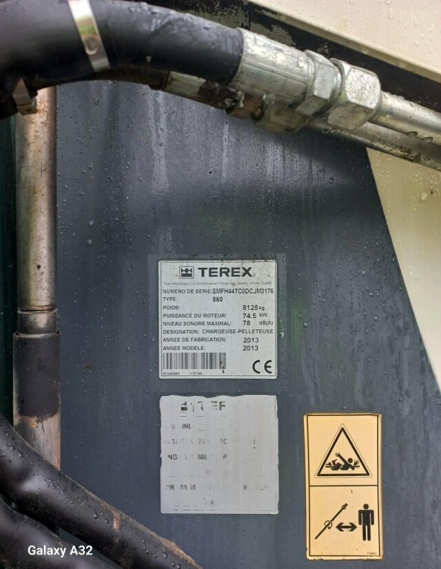 Terex 860 SX Baggerlader Baujahr 2013 - Экскаватор-погрузчик: фото 4 Terex 860 SX Baggerlader Baujahr 2013 - Экскаватор-погрузчик: фото 4