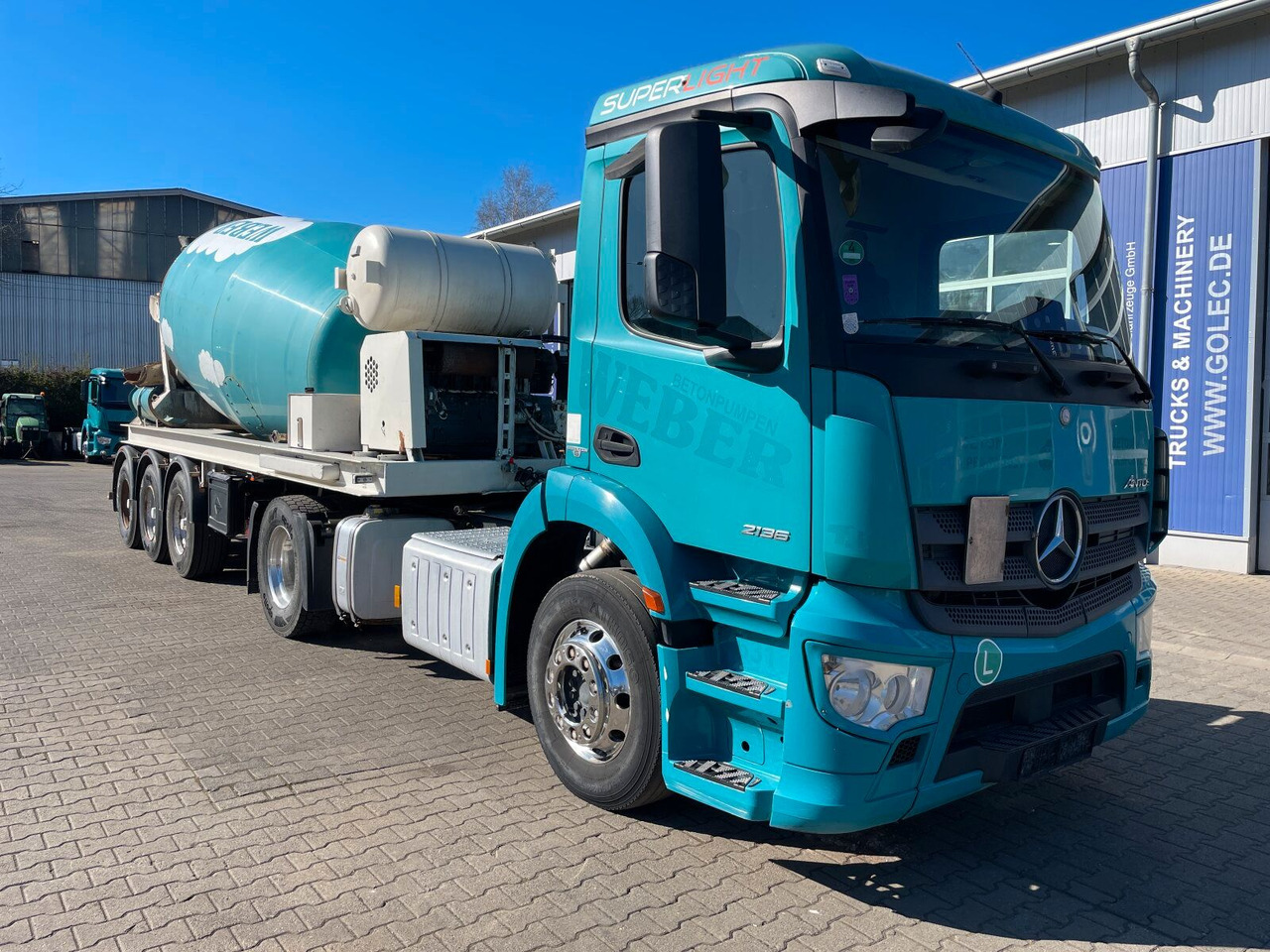 Mercedes-Benz Antos 2136 4x2 SZM Retarder Kipphyd. *Betonaufl. - Тягач: фото 1 Mercedes-Benz Antos 2136 4x2 SZM Retarder Kipphyd. *Betonaufl. - Тягач: фото 1