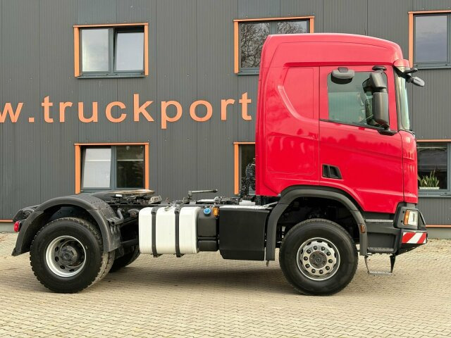 Тягач Scania G450 4x4 Euro 6 SZM Kipphydraulik Blatt/ Blatt: фото 11