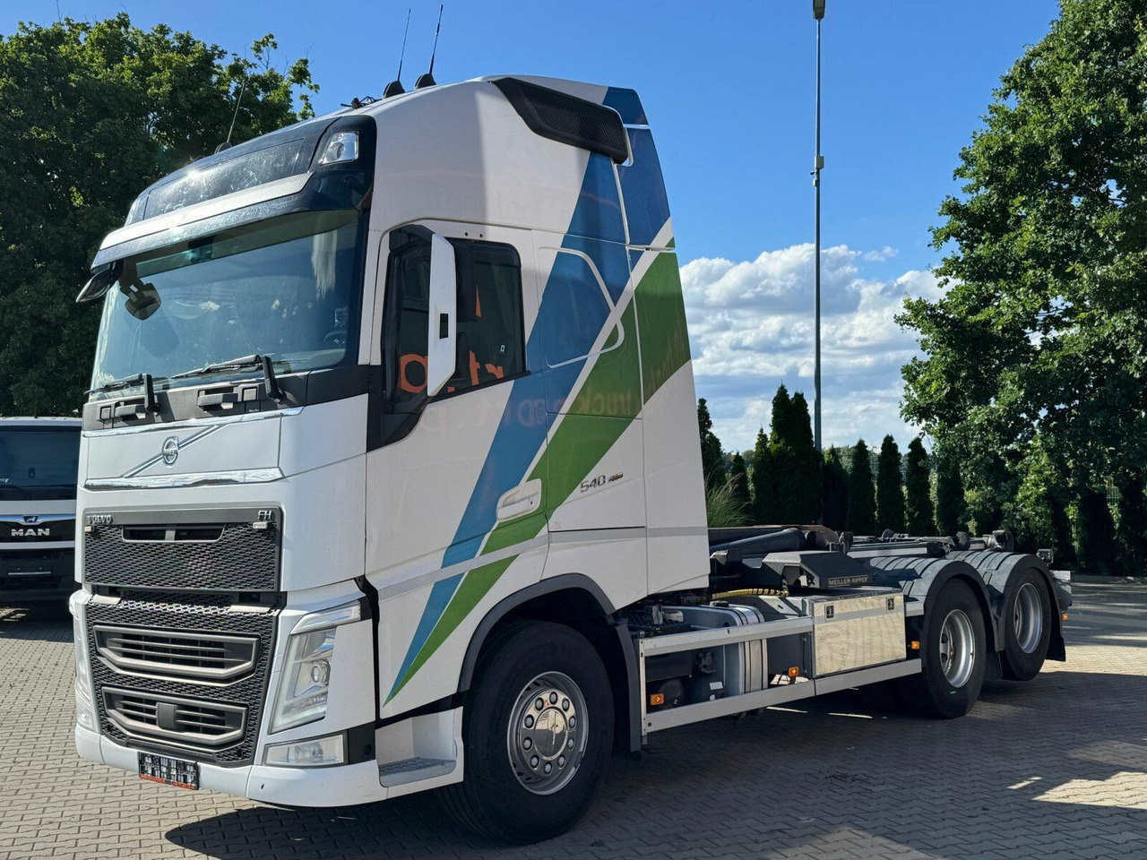 Volvo FH 540 6x2 Abrollkipper MEILLER RK 26.67 - Крюковой мультилифт: фото 2 Volvo FH 540 6x2 Abrollkipper MEILLER RK 26.67 - Крюковой мультилифт: фото 2