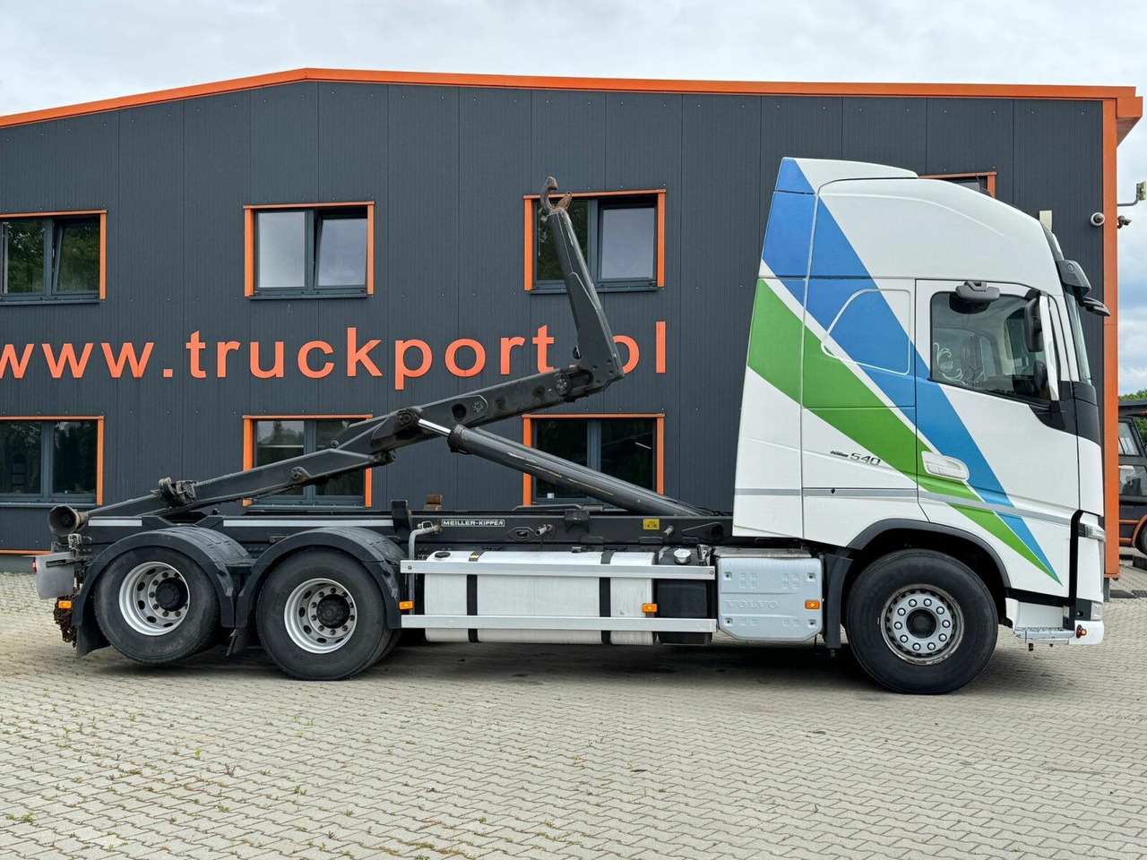 Крюковой мультилифт Volvo FH 540 6x2 Abrollkipper MEILLER RK 26.67: фото 21