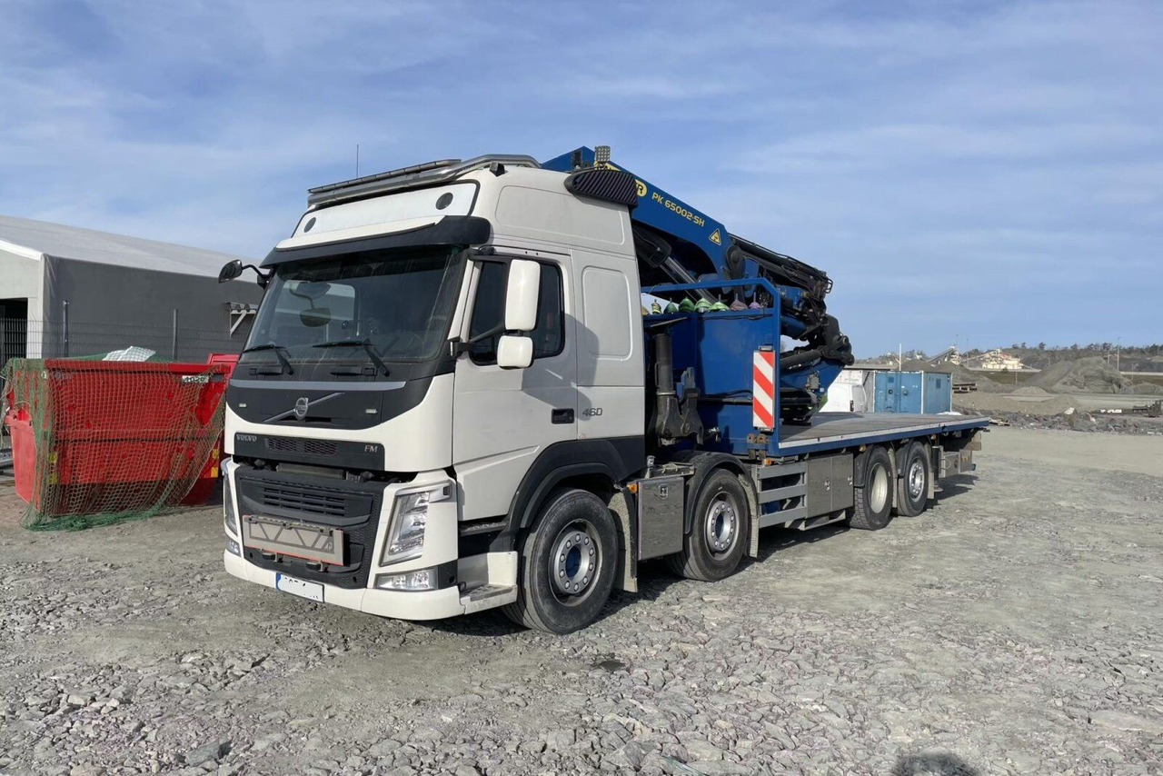 Volvo FM 460 8x2 EURO6 Pritsche Kran PALFINGER PK65002 - Автоманипулятор: фото 1 Volvo FM 460 8x2 EURO6 Pritsche Kran PALFINGER PK65002 - Автоманипулятор: фото 1