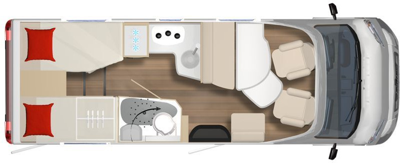 Bürstner B66 690 TD Funktionsdoppelboden - Полуинтегрированный автодом: фото 2 Bürstner B66 690 TD Funktionsdoppelboden - Полуинтегрированный автодом: фото 2