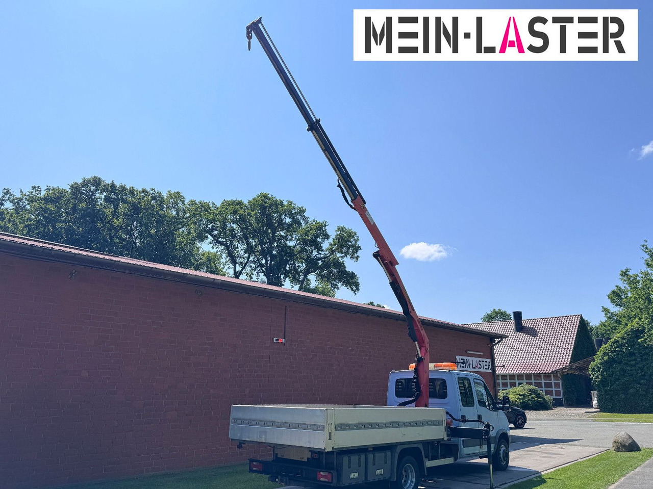 Iveco 65C180 3.0d Palfinger PK 6500 7 Sitzer - Малотоннажный бортовой грузовик, Грузопассажирский фургон: фото 5 Iveco 65C180 3.0d Palfinger PK 6500 7 Sitzer - Малотоннажный бортовой грузовик, Грузопассажирский фургон: фото 5