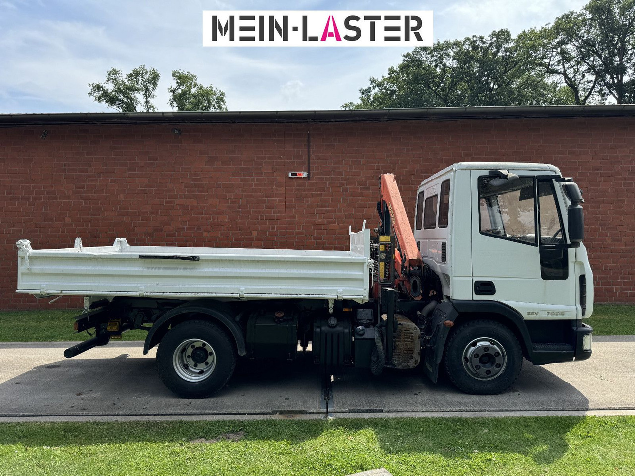 Iveco ML75E16 3 S-Kipper Kran PK 9,4m-550 kg Greifer - Малотоннажный самосвал: фото 5 Iveco ML75E16 3 S-Kipper Kran PK 9,4m-550 kg Greifer - Малотоннажный самосвал: фото 5