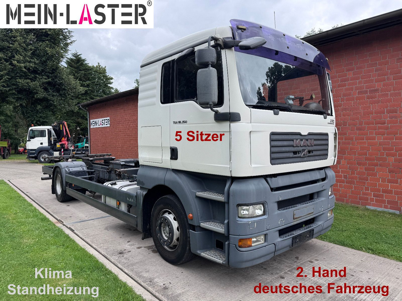 MAN TGA 18.350 BDF 5 Sitzer Klima 209.380 km - Грузовик-контейнеровоз/ Сменный кузов: фото 1 MAN TGA 18.350 BDF 5 Sitzer Klima 209.380 km - Грузовик-контейнеровоз/ Сменный кузов: фото 1
