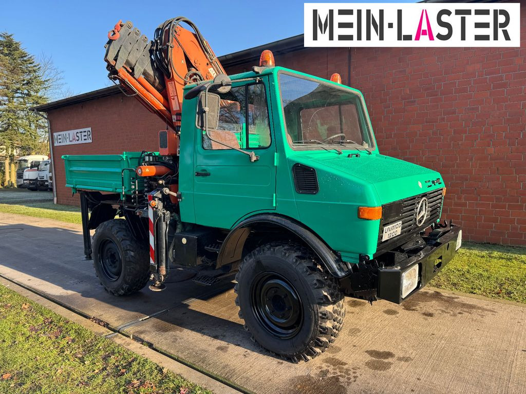 Unimog U 1200 Atlas 75.2 14 m Funk FB *1. Hand - Автоманипулятор: фото 4 Unimog U 1200 Atlas 75.2 14 m Funk FB *1. Hand - Автоманипулятор: фото 4