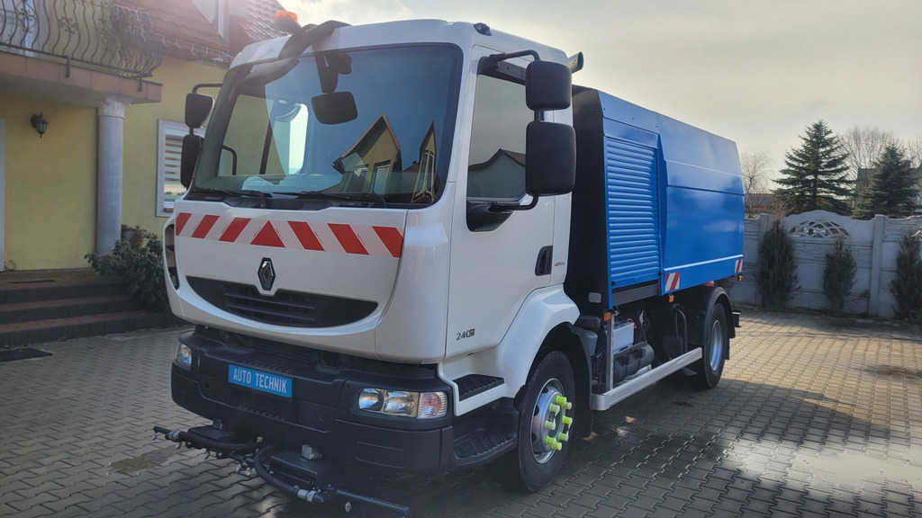 Renault Midlum 240dxi WATER STREET ROAD CLEANER Myjka TANK TRUCK - Подметально-уборочная машина: фото 3 Renault Midlum 240dxi WATER STREET ROAD CLEANER Myjka TANK TRUCK - Подметально-уборочная машина: фото 3