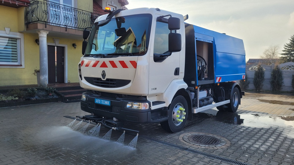 Renault Midlum 240dxi WATER STREET ROAD CLEANER Myjka TANK TRUCK - Подметально-уборочная машина: фото 2 Renault Midlum 240dxi WATER STREET ROAD CLEANER Myjka TANK TRUCK - Подметально-уборочная машина: фото 2