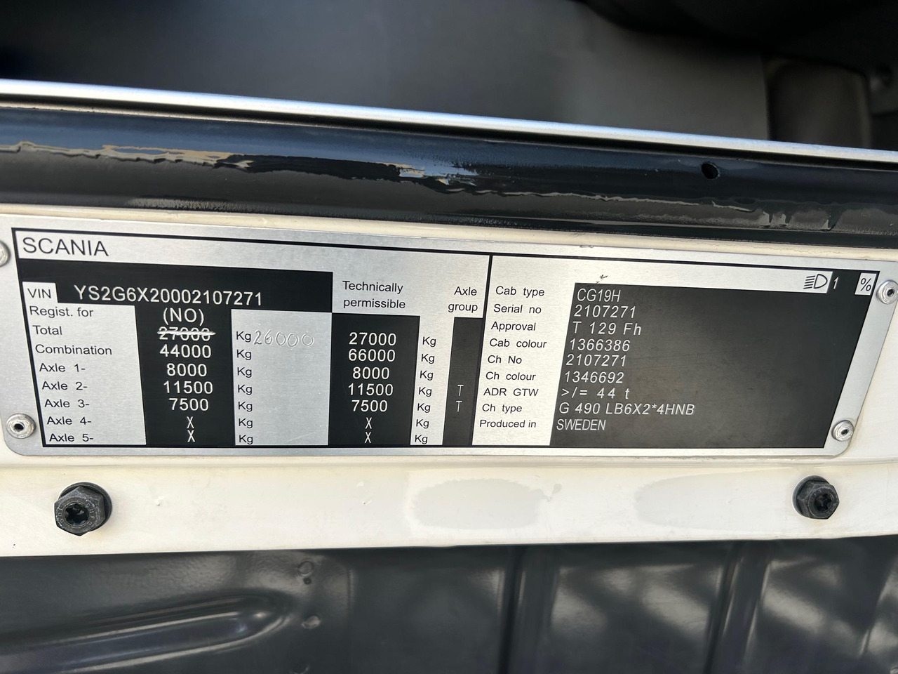 Рефрижератор SCANIA G490: фото 27