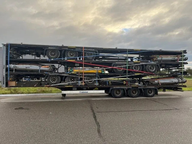 Krone last available 2015 XL P400 mega huckepack curtain sided trailer stack - Полуприцеп-фургон: фото 5 Krone last available 2015 XL P400 mega huckepack curtain sided trailer stack - Полуприцеп-фургон: фото 5