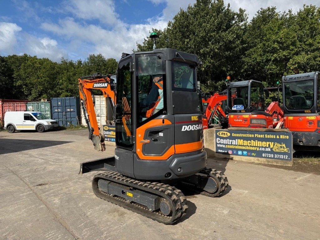 Doosan DX27Z-7 - Мини-экскаватор: фото 4 Doosan DX27Z-7 - Мини-экскаватор: фото 4