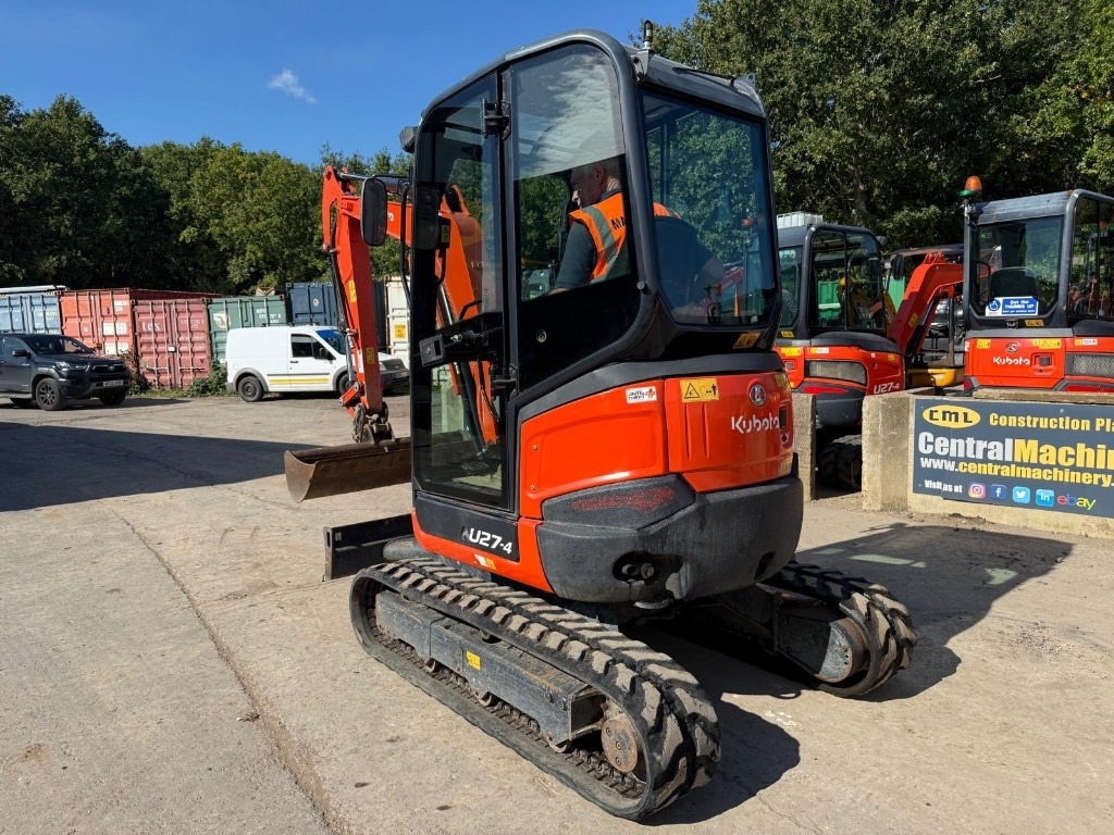 Kubota U 27-4  - Мини-экскаватор: фото 4 Kubota U 27-4  - Мини-экскаватор: фото 4