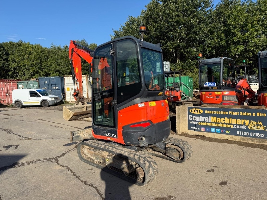 Kubota U 27-4  - Мини-экскаватор: фото 5 Kubota U 27-4  - Мини-экскаватор: фото 5
