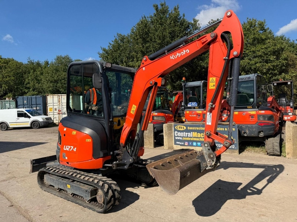 Kubota U 27-4  - Мини-экскаватор: фото 2 Kubota U 27-4  - Мини-экскаватор: фото 2