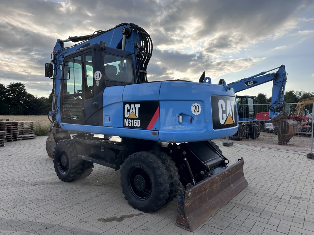 CATERPILLAR M 316 D Oil Quick OQ 65 Deutsche Maschine Top ! - Колёсный экскаватор: фото 5 CATERPILLAR M 316 D Oil Quick OQ 65 Deutsche Maschine Top ! - Колёсный экскаватор: фото 5