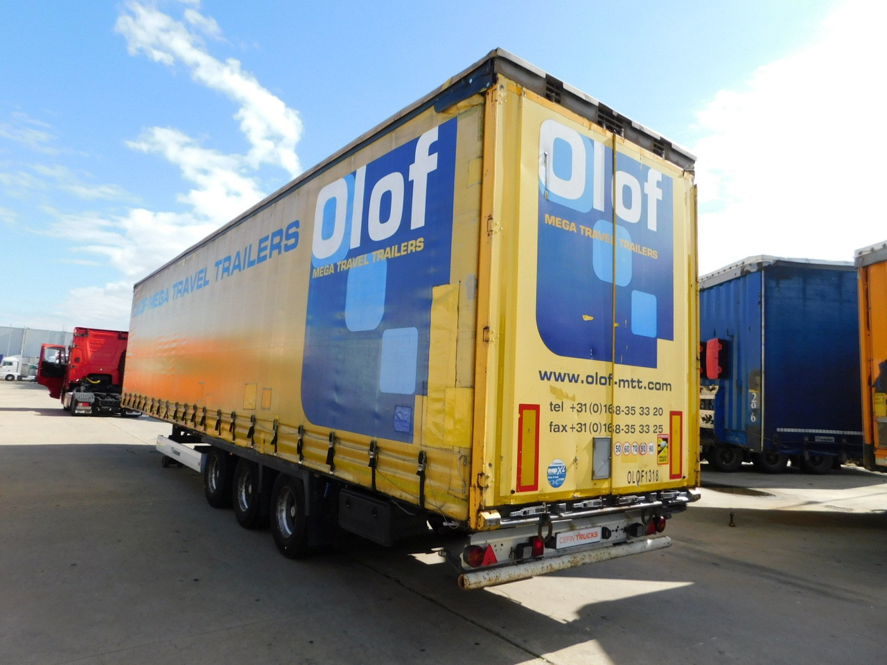 Krone Sd - Тентованный полуприцеп: фото 4 Krone Sd - Тентованный полуприцеп: фото 4