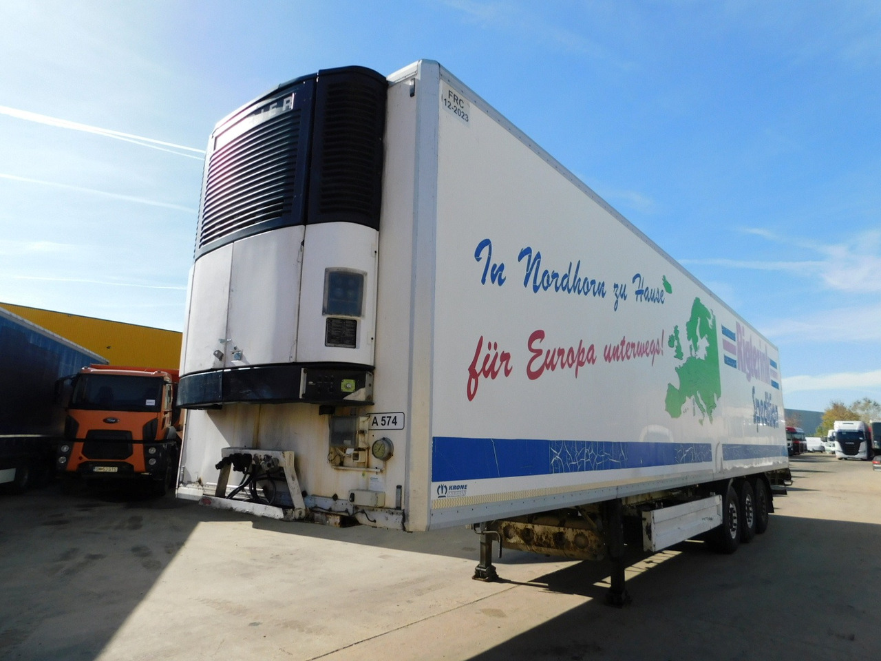 Krone Sdr27 - Полуприцеп-рефрижератор: фото 1 Krone Sdr27 - Полуприцеп-рефрижератор: фото 1