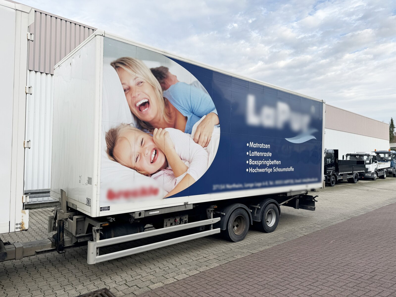 Ackermann Z-EAF 19-7,8/100TZ Z-EAF 19-7,8/100TZ, Verzinkt - Прицеп-фургон: фото 1 Ackermann Z-EAF 19-7,8/100TZ Z-EAF 19-7,8/100TZ, Verzinkt - Прицеп-фургон: фото 1