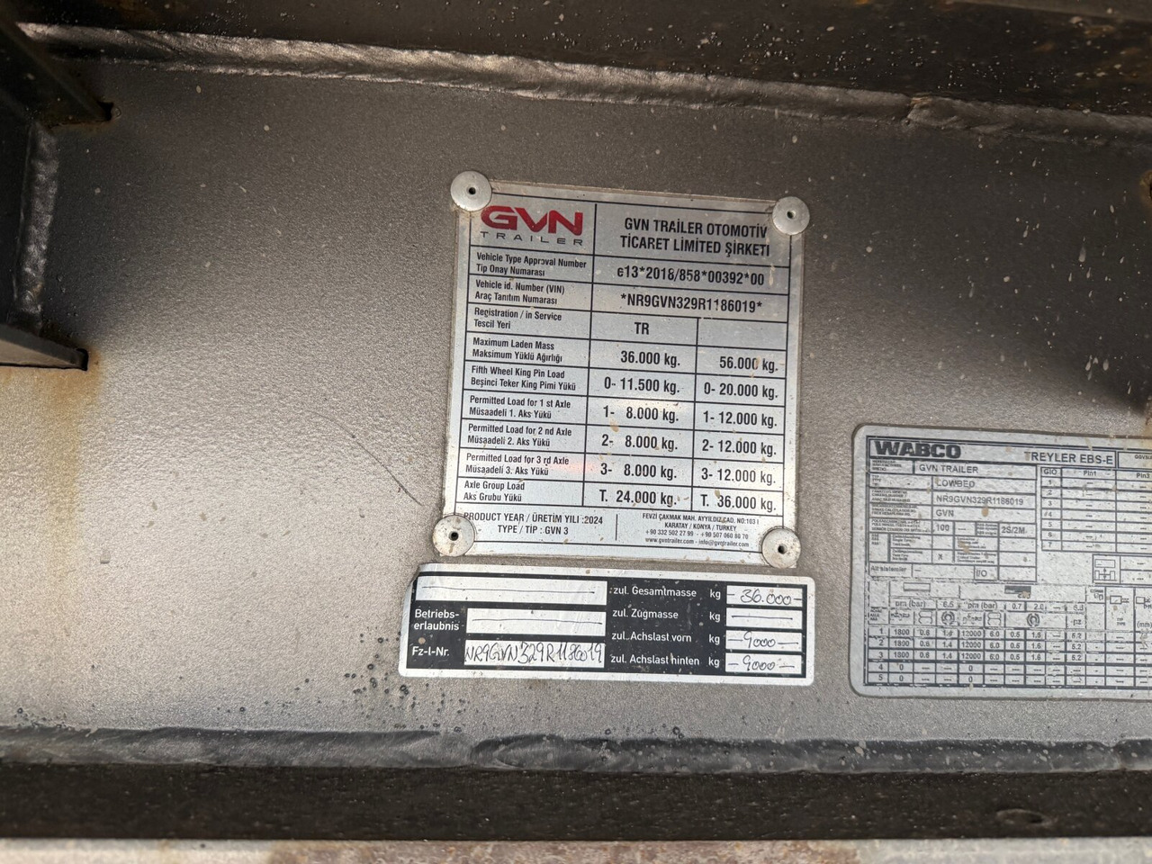 GVN Trailer 329 GVN Trailer 329, Liftachse, Verbr. auf 3m, hydr. Rampen - Низкорамный полуприцеп: фото 3 GVN Trailer 329 GVN Trailer 329, Liftachse, Verbr. auf 3m, hydr. Rampen - Низкорамный полуприцеп: фото 3