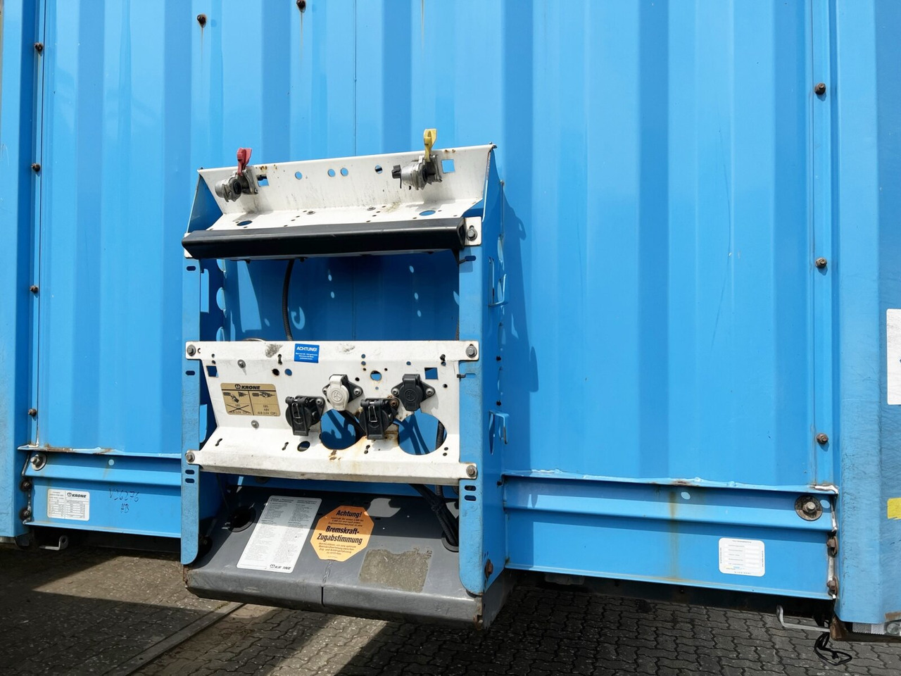 Тентованный полуприцеп Krone SDP 27 SDP 27 , Edscha-Verdeck: фото 12