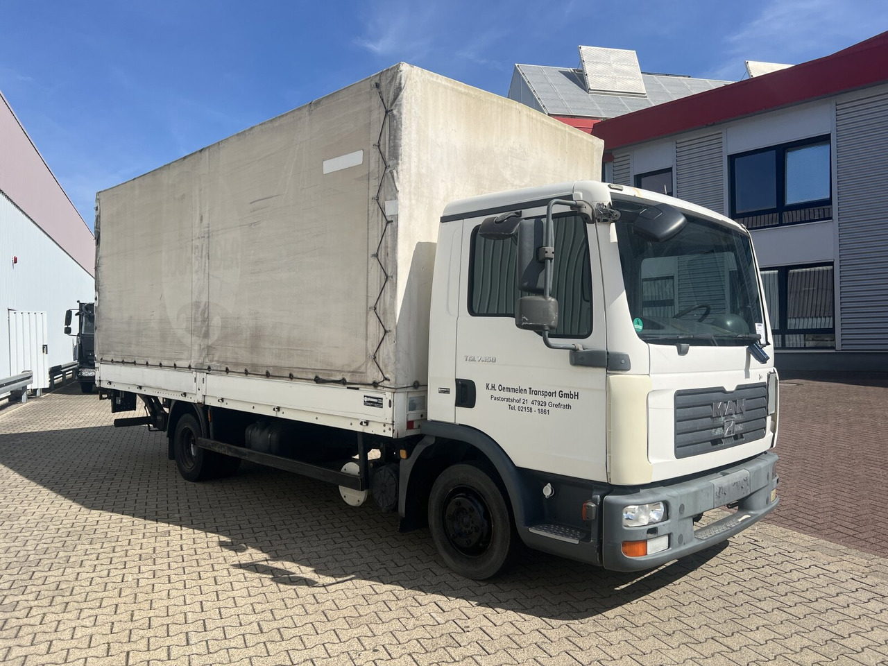 Грузовик бортовой/ Платформа MAN TGL 7.150 4x2 BB TGL 7.150 4x2 BB mit LBW BÄR: фото 7