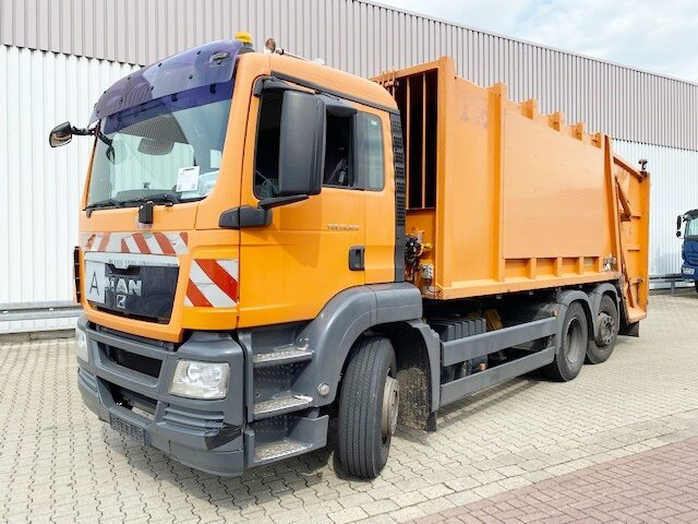 MAN TGS 26.320 6x2-4 BL TGS 26.320 6x2-4 BL, Lenkachse, Haller X2, Zöller-Schüttung - Мусоровоз: фото 1 MAN TGS 26.320 6x2-4 BL TGS 26.320 6x2-4 BL, Lenkachse, Haller X2, Zöller-Schüttung - Мусоровоз: фото 1