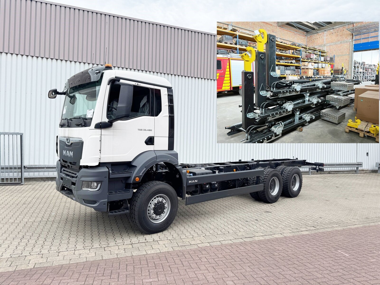 MAN TGS 33.480 6x6 BB CH TGS 33.480 6x6 BB CH, Hohe Bauart, Nebenantrieb - Крюковой мультилифт: фото 1 MAN TGS 33.480 6x6 BB CH TGS 33.480 6x6 BB CH, Hohe Bauart, Nebenantrieb - Крюковой мультилифт: фото 1