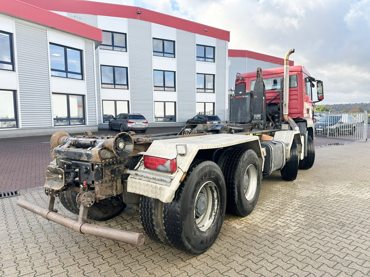 Крюковой мультилифт MAN TGS 35.480 8X4 BL TGS 35.400 8x4 BL, Schub-Knick bis 6,5m Container: фото 11