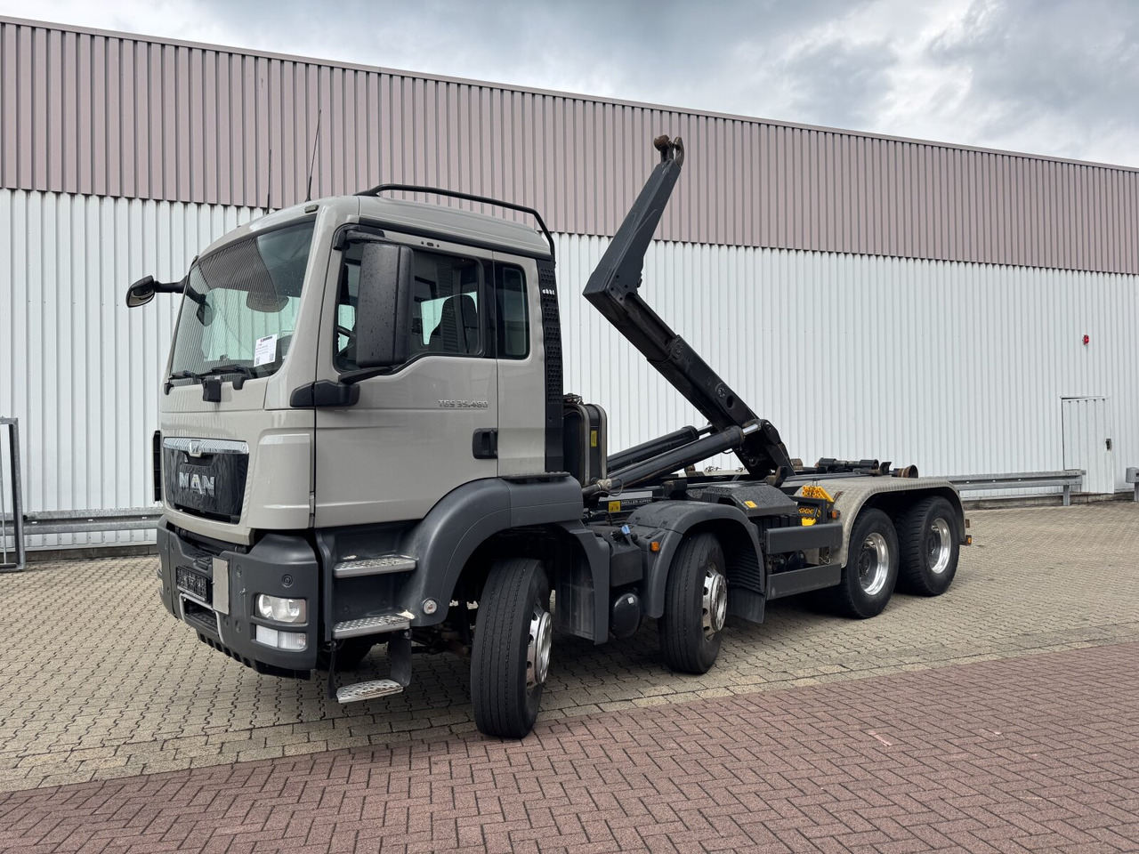 MAN TGS 35.480 8x4 BL TGS 35.480 8x4 BL, Meiller RK 30.62 bis 6,5 m Beh. - Крюковой мультилифт: фото 1 MAN TGS 35.480 8x4 BL TGS 35.480 8x4 BL, Meiller RK 30.62 bis 6,5 m Beh. - Крюковой мультилифт: фото 1