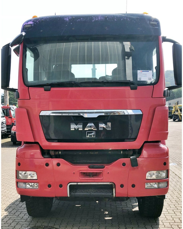 Грузовик-шасси MAN TGS 41.480 8X8 BB TGS 41.480 8X8 BB, Bender Stahlmulde ca. 18m³, hydr. Heckklappe: фото 10