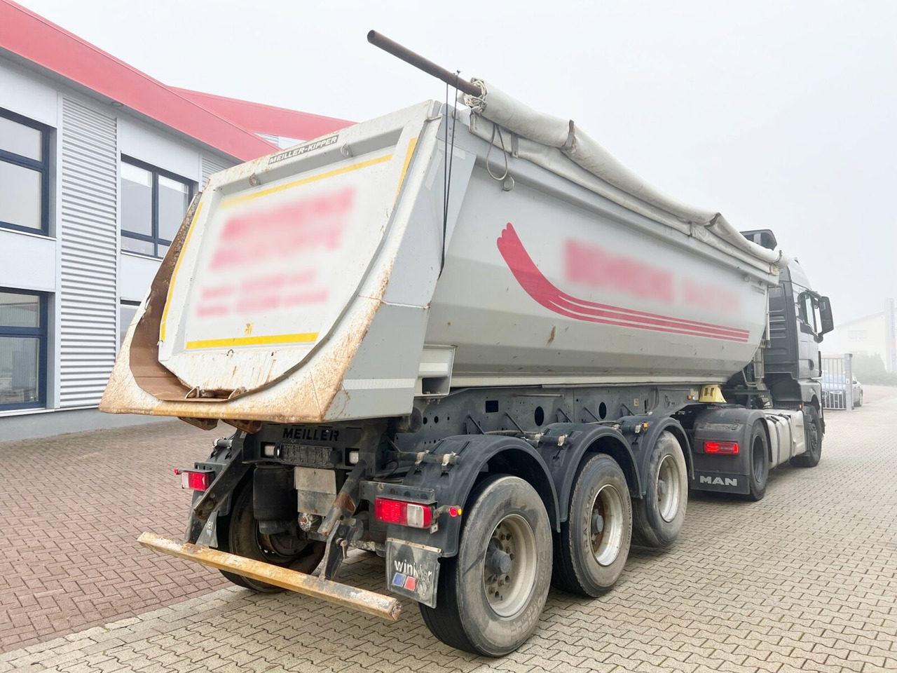 Самосвальный полуприцеп Meiller MHPS 12/27 MHPS 12/27, Stahlmulde ca. 26m³, Liftachse: фото 7