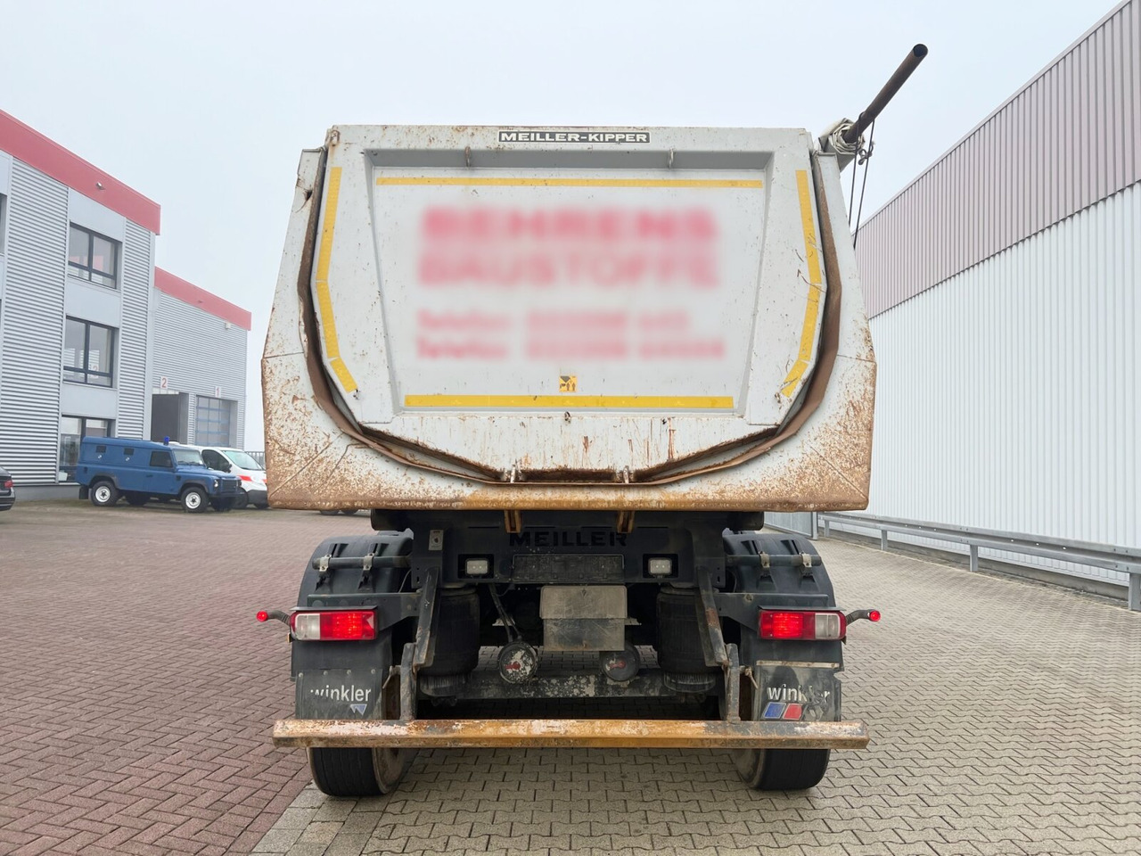 Самосвальный полуприцеп Meiller MHPS 12/27 MHPS 12/27, Stahlmulde ca. 26m³, Liftachse: фото 6