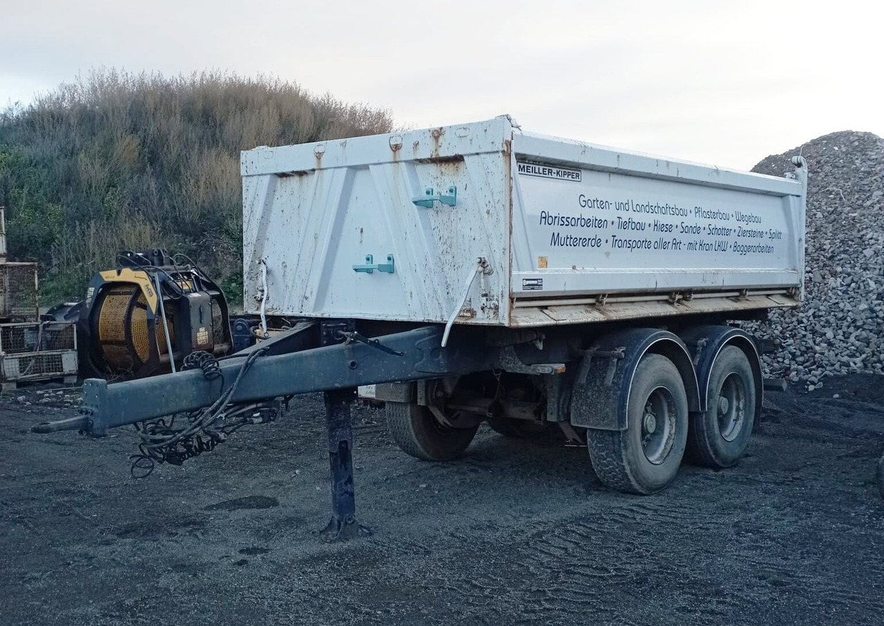 Meiller MZDA 18/21 MZDA 18/21, Stahlbordwände, ca. 11m³ - Самосвальный прицеп: фото 1 Meiller MZDA 18/21 MZDA 18/21, Stahlbordwände, ca. 11m³ - Самосвальный прицеп: фото 1