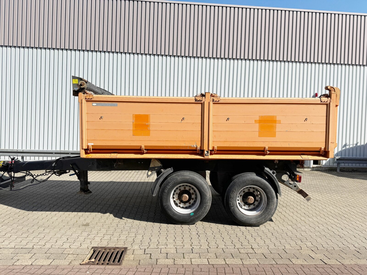 Meiller Meiller MZDA 18/2 Meiller MZDA 18/2, geteilte Alu-Bordwände, ca. 11m³ - Самосвальный прицеп: фото 4 Meiller Meiller MZDA 18/2 Meiller MZDA 18/2, geteilte Alu-Bordwände, ca. 11m³ - Самосвальный прицеп: фото 4