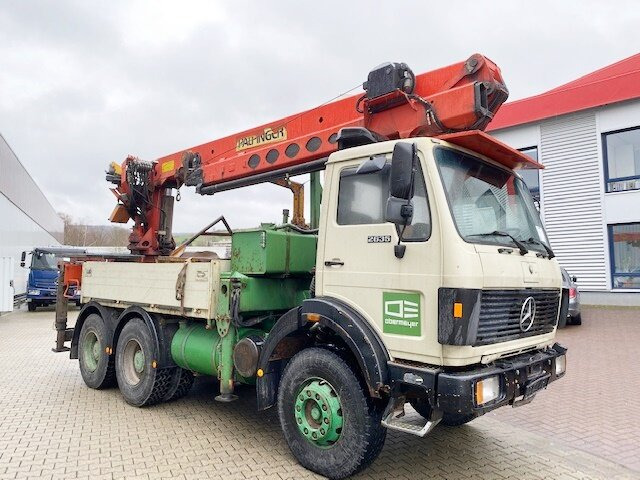 Автоманипулятор, Грузовик бортовой/ Платформа Mercedes-Benz 2635 6x4 2635 6x4, V8, Heckkran Palfinger PK 28000, Funk, 28,5m-280kg: фото 10