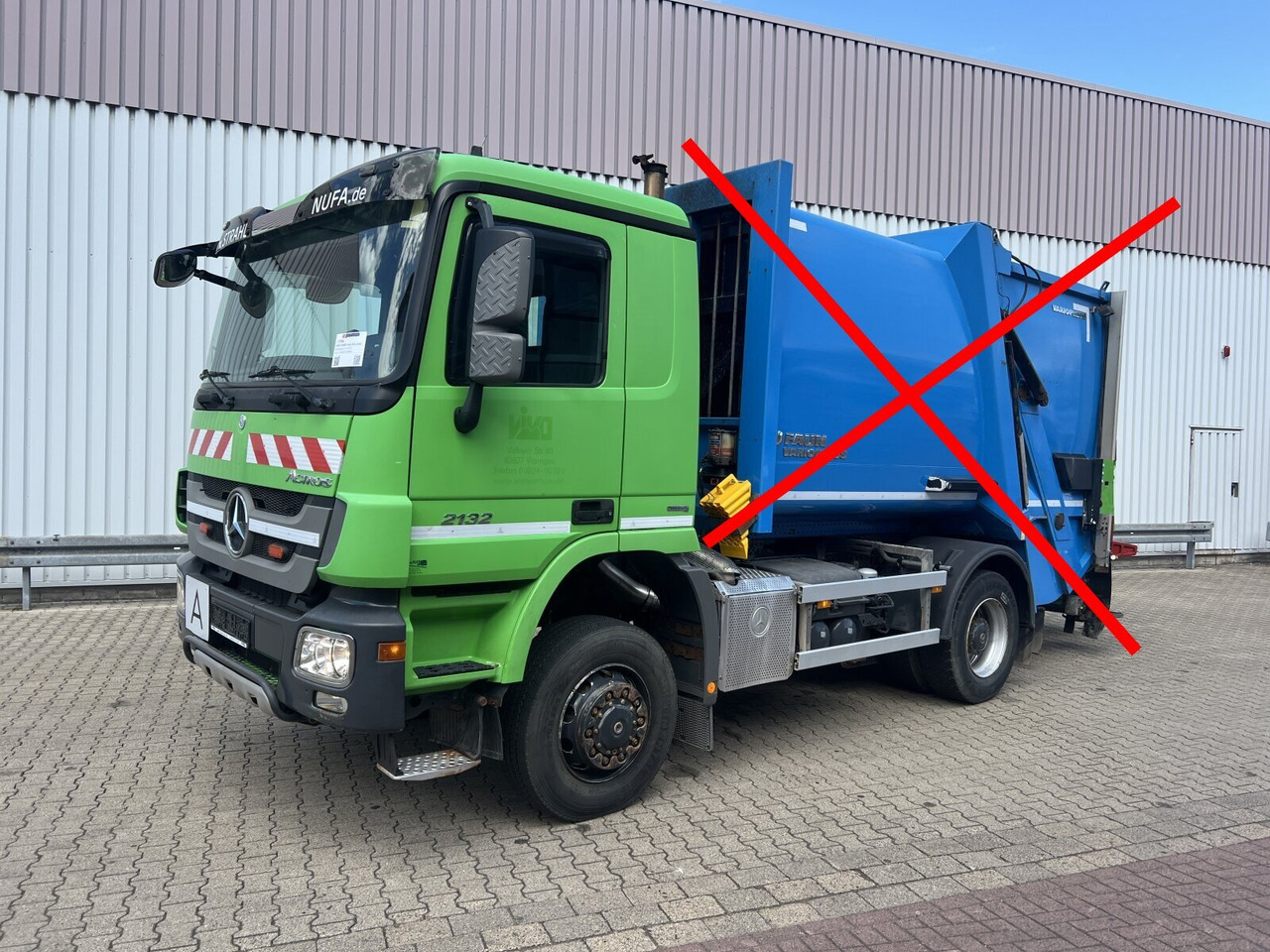 Mercedes-Benz Actros 2032 LA 4x4 Actros 2032 LA 4x4/ Rdstand 3.600 mm - Грузовик-шасси: фото 1 Mercedes-Benz Actros 2032 LA 4x4 Actros 2032 LA 4x4/ Rdstand 3.600 mm - Грузовик-шасси: фото 1