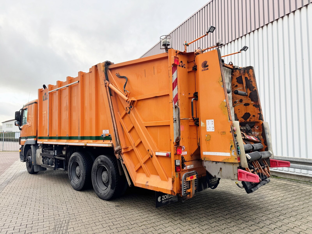 Мусоровоз для транспортировки мусора Mercedes-Benz Actros 2641/48 L 6x4 Actros 2641/48 L 6x4, Haller M21X2C, Zöller Schüttung: фото 13