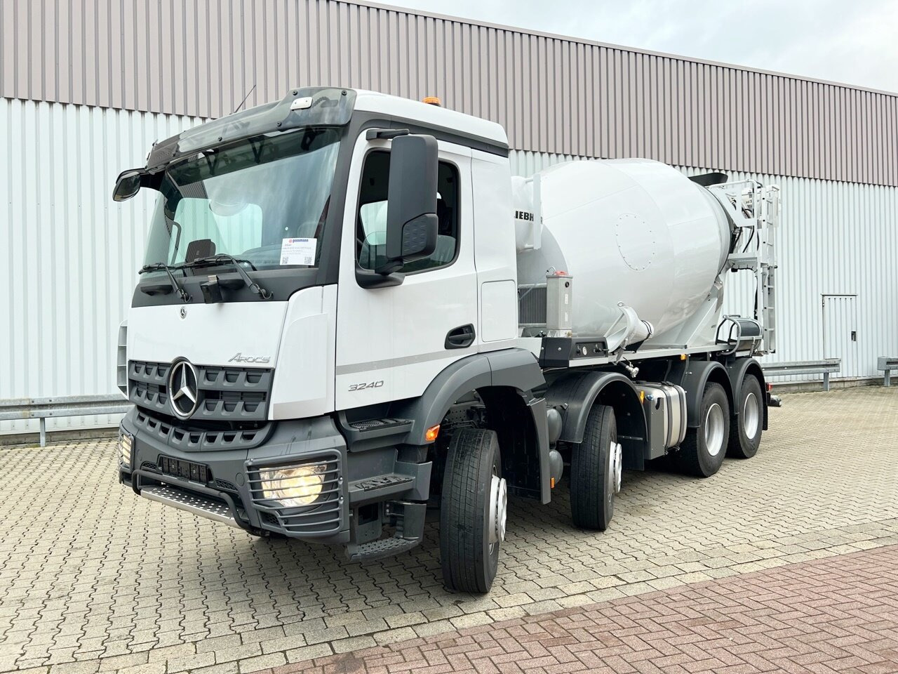 Mercedes-Benz Arocs 3240 B 8x4/4 Arocs 3240 B 8x4/4, Liebherr HTM 905 Mischer ca. 9m³, Multimedia Cockpit, Navi - Автобетоносмеситель: фото 1 Mercedes-Benz Arocs 3240 B 8x4/4 Arocs 3240 B 8x4/4, Liebherr HTM 905 Mischer ca. 9m³, Multimedia Cockpit, Navi - Автобетоносмеситель: фото 1