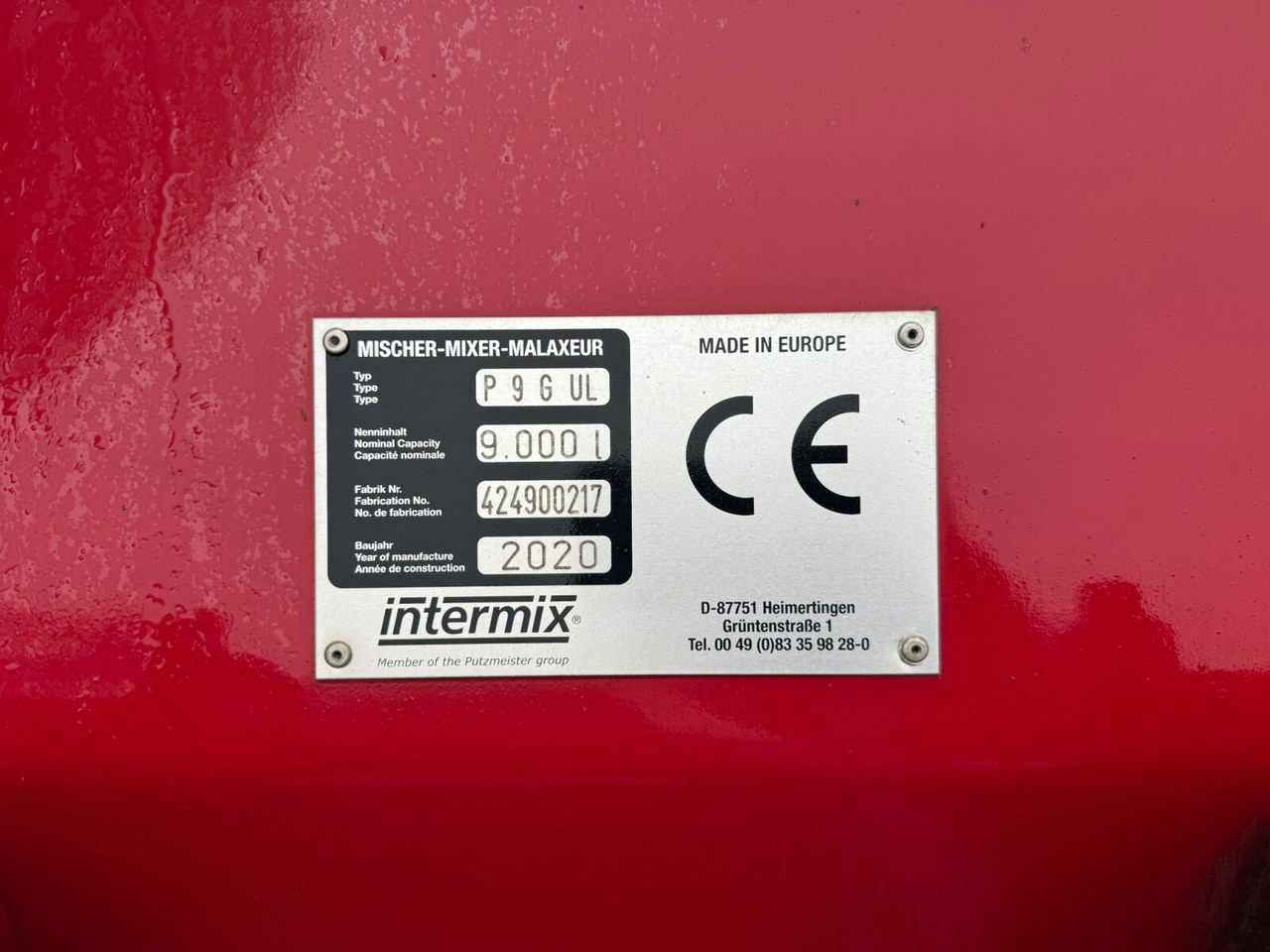 Mercedes-Benz Arocs 3243 B 8x4/4 Arocs 3243 B 8x4/4, MirrorCam, MultimediaCockpit, Navi, Betonmischer Intermix ca. 9m³ - Автобетоносмеситель: фото 5 Mercedes-Benz Arocs 3243 B 8x4/4 Arocs 3243 B 8x4/4, MirrorCam, MultimediaCockpit, Navi, Betonmischer Intermix ca. 9m³ - Автобетоносмеситель: фото 5