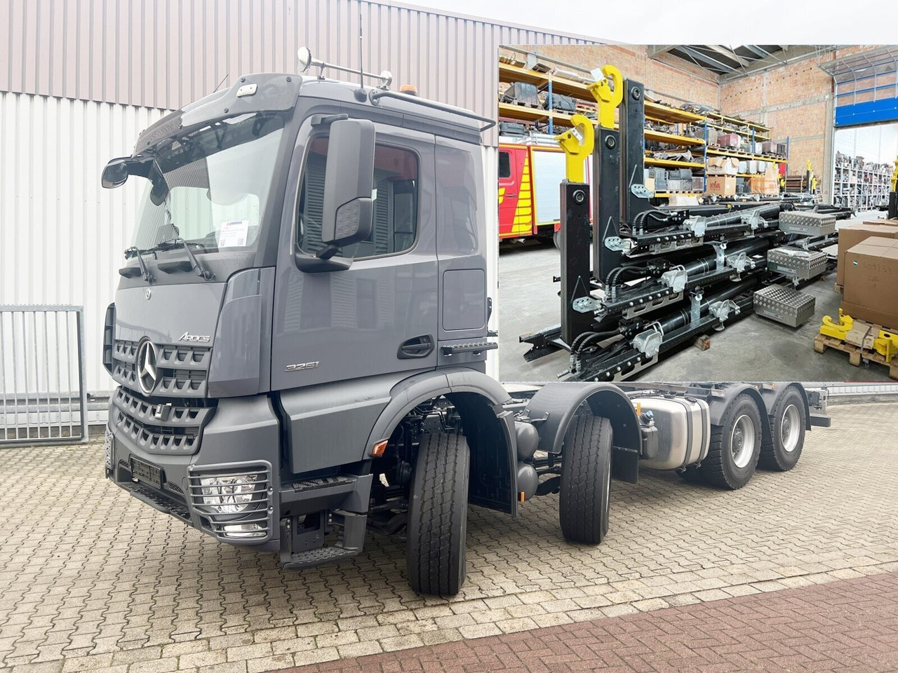 Mercedes-Benz Arocs 3251 L 8x4/4 Arocs 3251 L 8x4/4, Motorabtrieb - Крюковой мультилифт: фото 1 Mercedes-Benz Arocs 3251 L 8x4/4 Arocs 3251 L 8x4/4, Motorabtrieb - Крюковой мультилифт: фото 1
